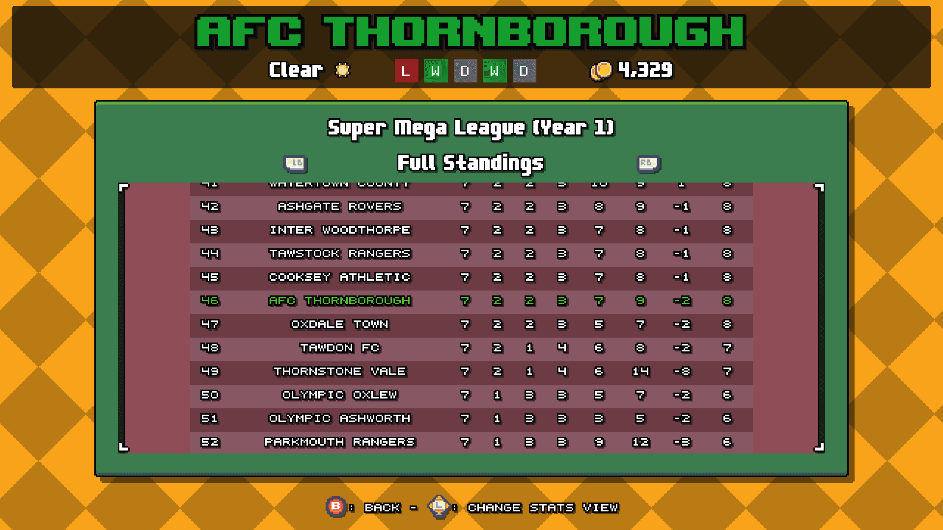Bang Average Football screenshot